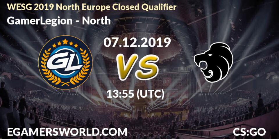 GamerLegion - North: прогноз. 07.12.19, CS2 (CS:GO), WESG 2019 North Europe Closed Qualifier