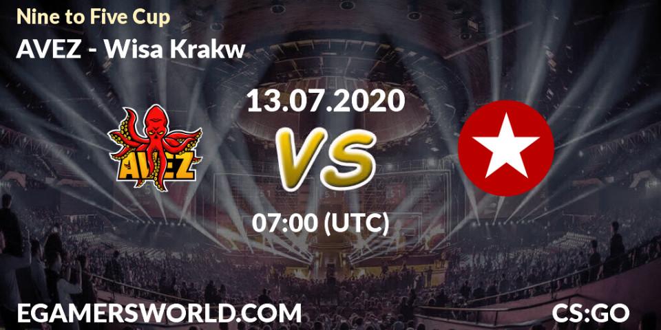 AVEZ - Wisła Kraków: прогноз. 13.07.2020 at 07:00, Counter-Strike (CS2), Nine to Five Cup