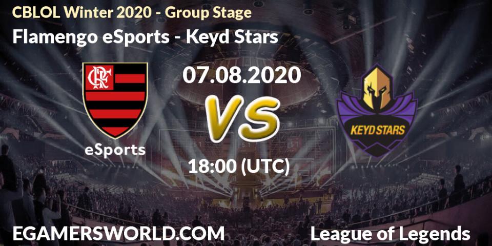 Flamengo eSports - Keyd Stars: прогноз. 07.08.2020 at 18:40, LoL, CBLOL Winter 2020 - Group Stage