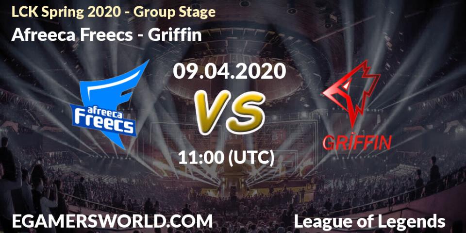 Afreeca Freecs - Griffin: прогноз. 09.04.20, LoL, LCK Spring 2020 - Group Stage