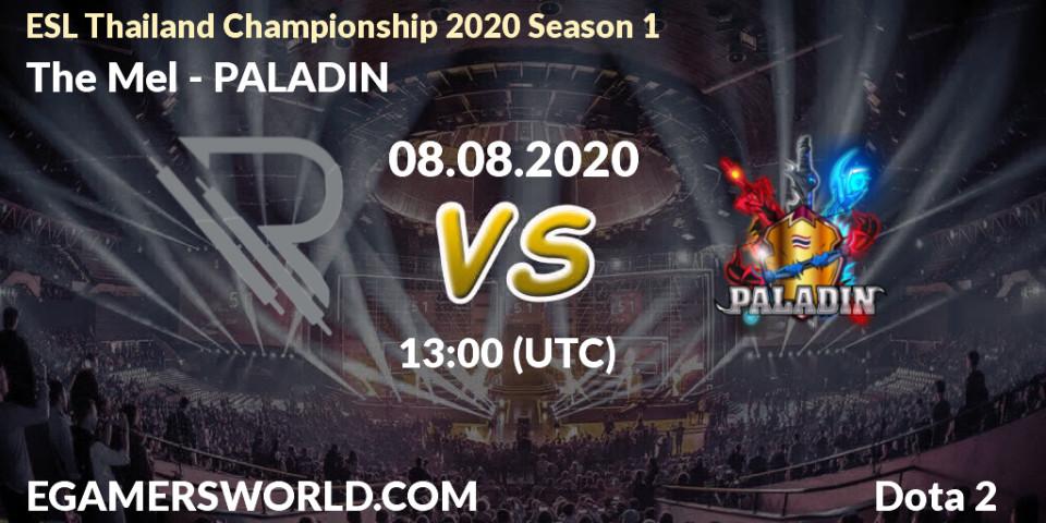 The Mel - PALADIN: прогноз. 08.08.2020 at 12:34, Dota 2, ESL Thailand Championship 2020 Season 1