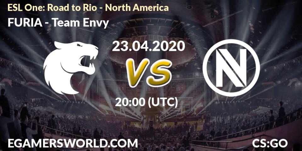 FURIA - Team Envy: прогноз. 23.04.20, CS2 (CS:GO), ESL One: Road to Rio - North America