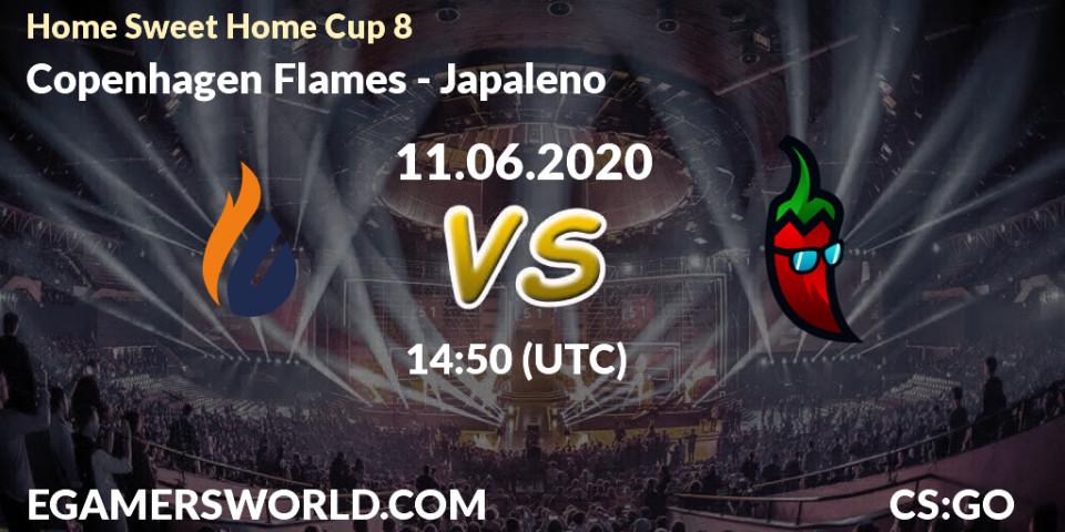 Copenhagen Flames - Japaleno: прогноз. 11.06.2020 at 15:20, Counter-Strike (CS2), #Home Sweet Home Cup 8
