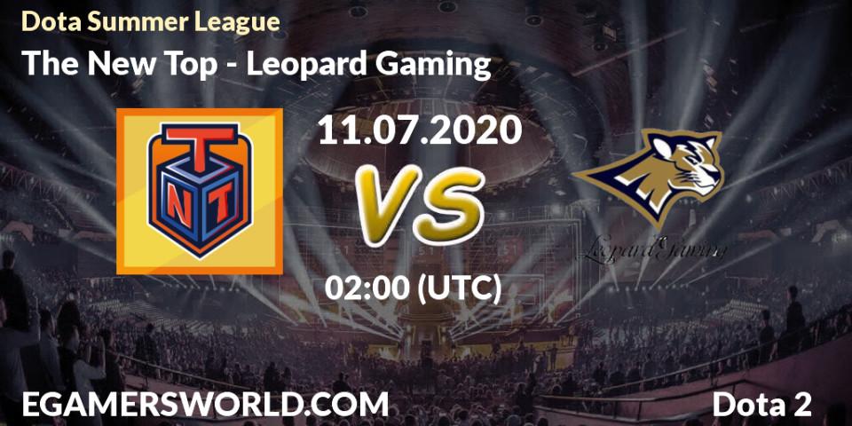 The New Top - Leopard Gaming: прогноз. 11.07.2020 at 02:09, Dota 2, Dota Summer League