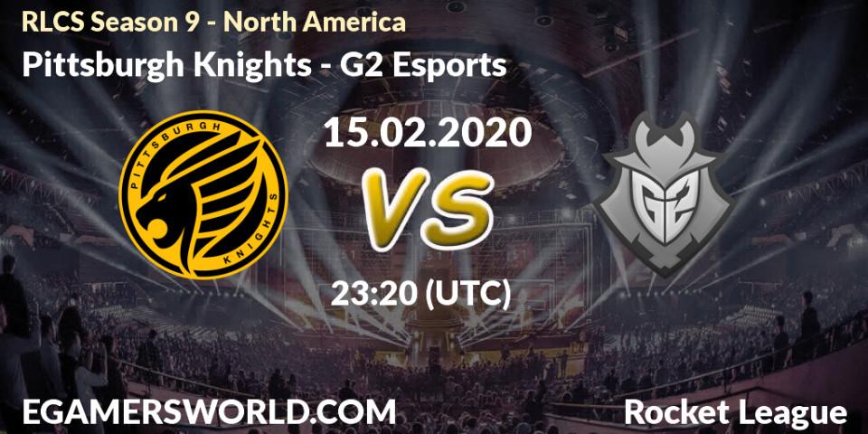 Pittsburgh Knights - G2 Esports: прогноз. 15.02.20, Rocket League, RLCS Season 9 - North America