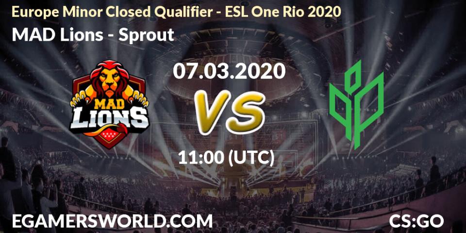 Complexity Gaming - Sprout: прогноз. 07.03.20, CS2 (CS:GO), Europe Minor Closed Qualifier - ESL One Rio 2020