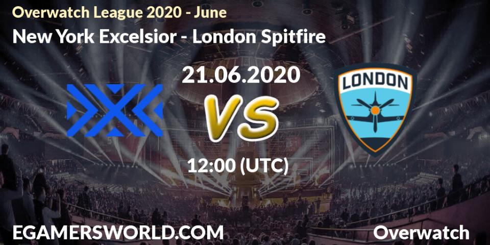 New York Excelsior - London Spitfire: прогноз. 21.06.20, Overwatch, Overwatch League 2020 - June