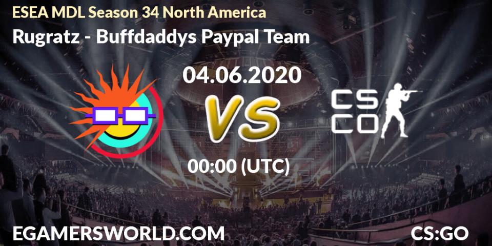 Oceanus - Buffdaddys Paypal Team: прогноз. 04.06.2020 at 00:00, Counter-Strike (CS2), ESEA MDL Season 34 North America