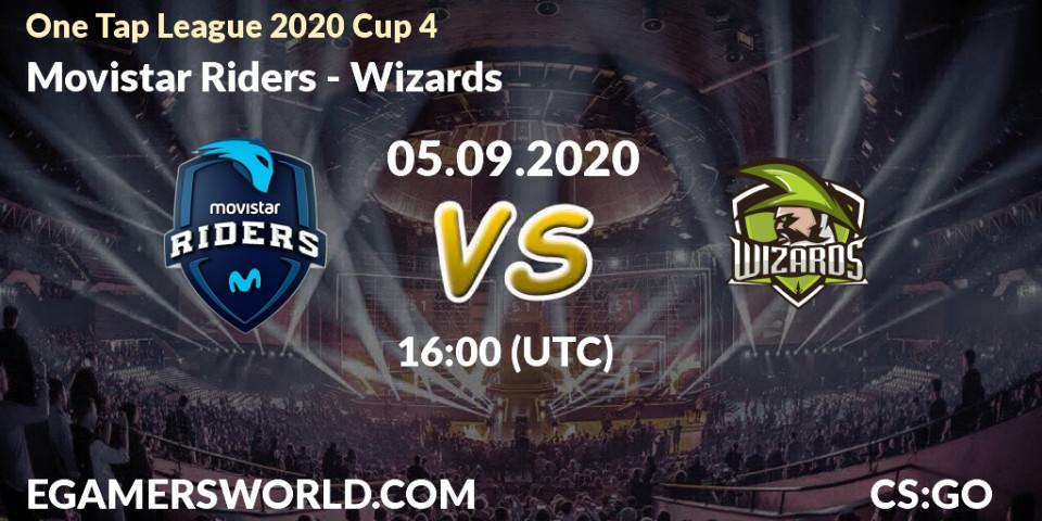 Movistar Riders - Wizards: прогноз. 05.09.2020 at 16:15, Counter-Strike (CS2), One Tap League 2020 Cup 4