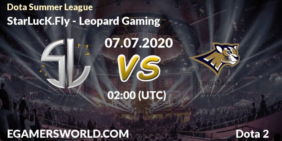 StarLucK.Fly - Leopard Gaming: прогноз. 07.07.2020 at 02:13, Dota 2, Dota Summer League