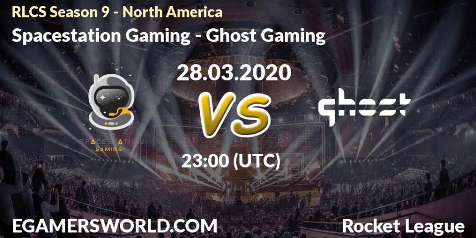 Spacestation Gaming - Ghost Gaming: прогноз. 28.03.2020 at 23:00, Rocket League, RLCS Season 9 - North America