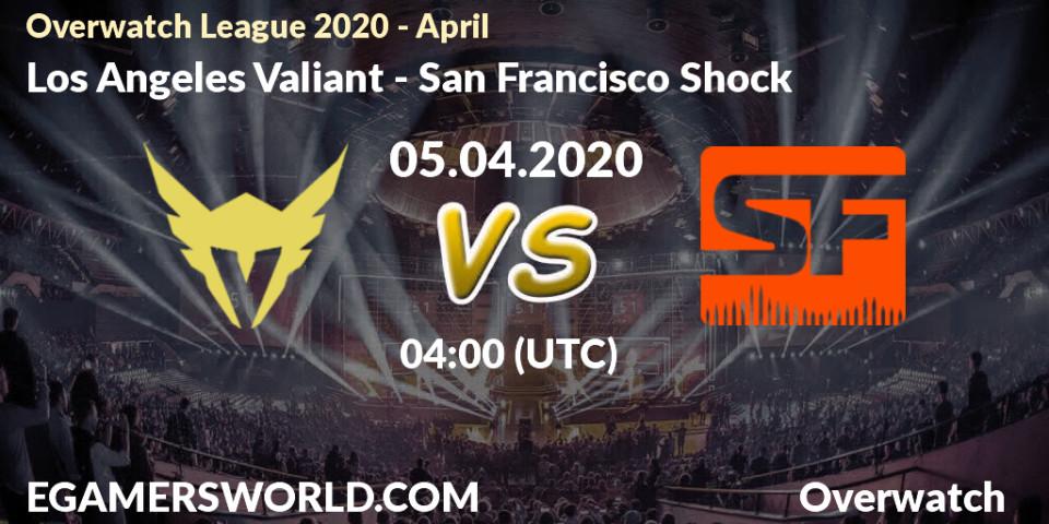 Los Angeles Valiant - San Francisco Shock: прогноз. 05.04.2020 at 00:00, Overwatch, Overwatch League 2020 - April