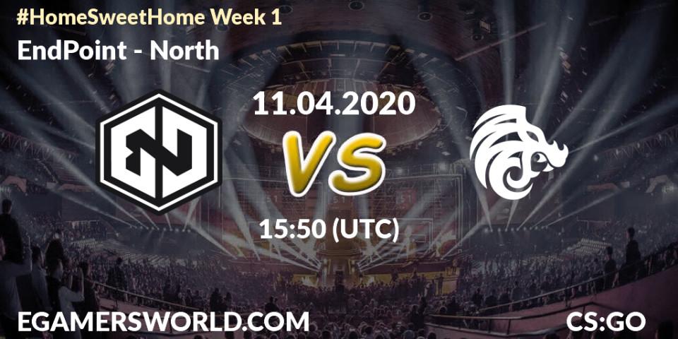 EndPoint - North: прогноз. 11.04.2020 at 16:10, Counter-Strike (CS2), #Home Sweet Home Week 1
