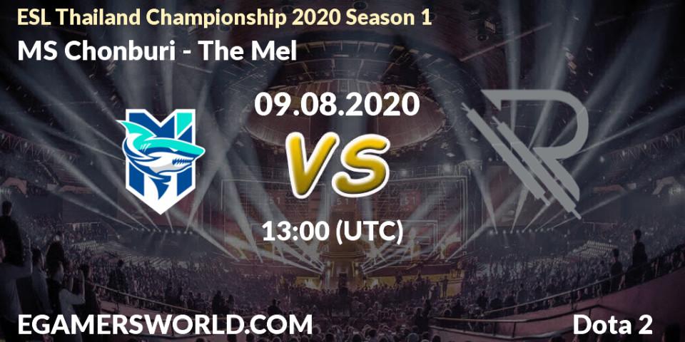 MS Chonburi - The Mel: прогноз. 09.08.20, Dota 2, ESL Thailand Championship 2020 Season 1