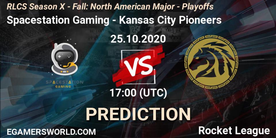 Spacestation Gaming - Kansas City Pioneers: прогноз. 25.10.2020 at 17:00, Rocket League, RLCS Season X - Fall: North American Major - Playoffs