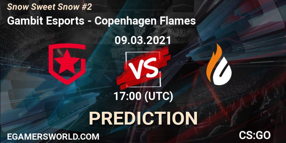 Gambit Esports - Copenhagen Flames: прогноз. 09.03.2021 at 18:10, Counter-Strike (CS2), Snow Sweet Snow #2
