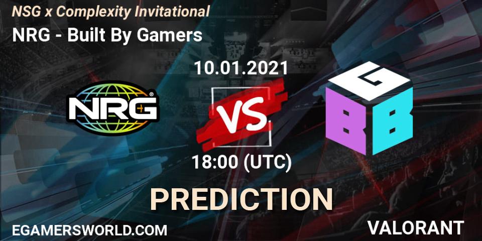 NRG - Built By Gamers: прогноз. 10.01.2021 at 18:00, VALORANT, NSG x Complexity Invitational