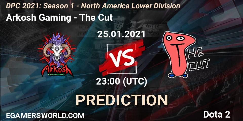 Arkosh Gaming - The Cut: прогноз. 25.01.2021 at 23:01, Dota 2, DPC 2021: Season 1 - North America Lower Division