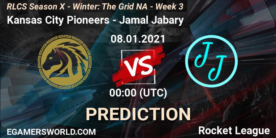 Kansas City Pioneers - Jamal Jabary: прогноз. 15.01.2021 at 00:00, Rocket League, RLCS Season X - Winter: The Grid NA - Week 3