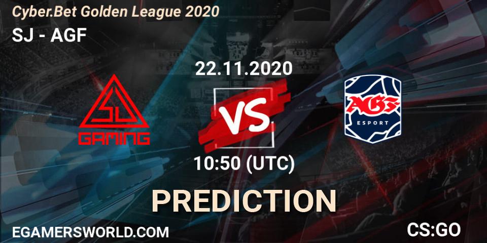SJ - AGF: прогноз. 22.11.2020 at 10:50, Counter-Strike (CS2), Cyber.Bet Golden League 2020