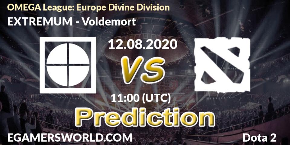 EXTREMUM - Voldemort: прогноз. 12.08.2020 at 11:01, Dota 2, OMEGA League: Europe Divine Division