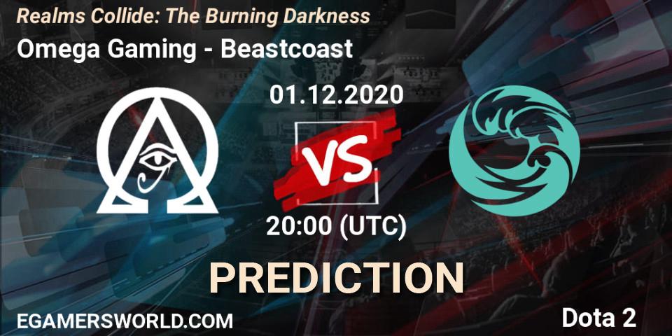 Omega Gaming - Beastcoast: прогноз. 01.12.2020 at 20:09, Dota 2, Realms Collide: The Burning Darkness