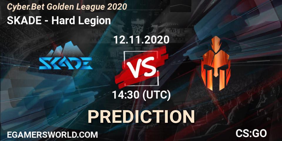 SKADE - Hard Legion: прогноз. 12.11.20, CS2 (CS:GO), Cyber.Bet Golden League 2020