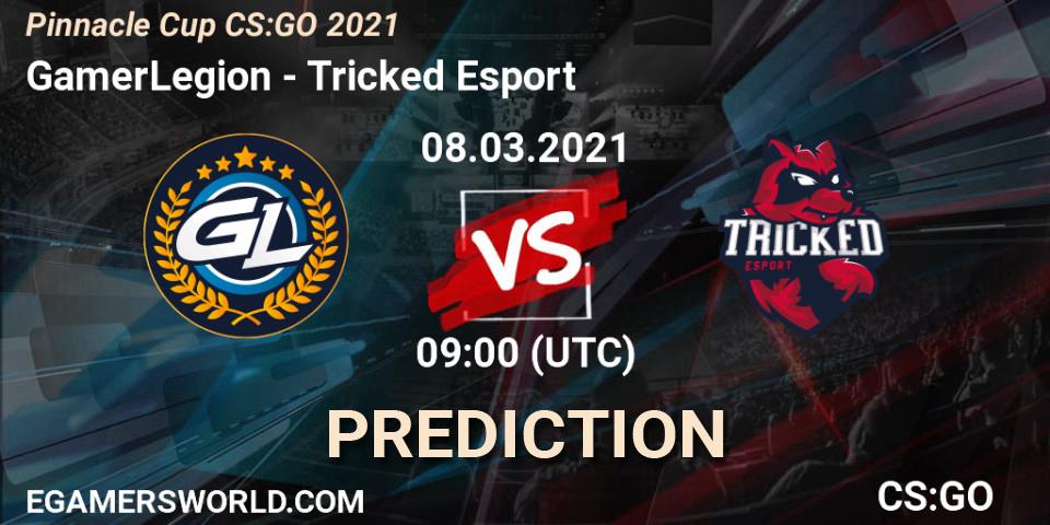 GamerLegion - Tricked Esport: прогноз. 08.03.21, CS2 (CS:GO), Pinnacle Cup #1