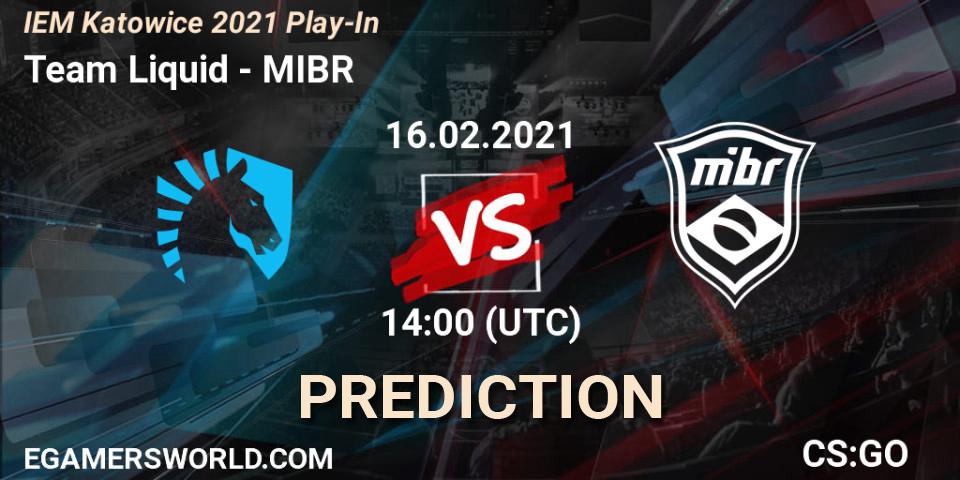 Team Liquid - MIBR: прогноз. 16.02.21, CS2 (CS:GO), IEM Katowice 2021 Play-In