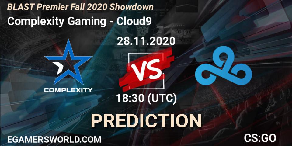 Complexity Gaming - Cloud9: прогноз. 28.11.20, CS2 (CS:GO), BLAST Premier Fall 2020 Showdown