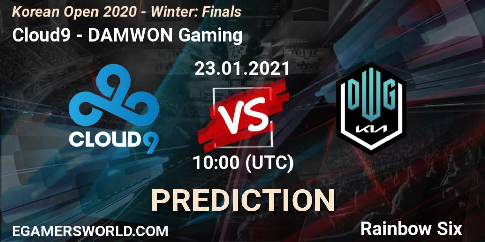 Cloud9 - DAMWON Gaming: прогноз. 23.01.2021 at 10:00, Rainbow Six, Korean Open 2020 - Winter: Finals