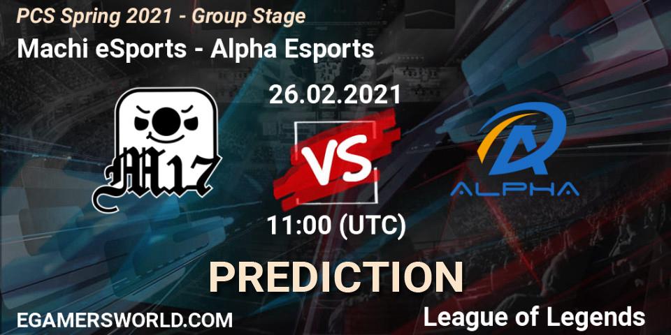 Machi eSports - Alpha Esports: прогноз. 26.02.2021 at 10:00, LoL, PCS Spring 2021 - Group Stage