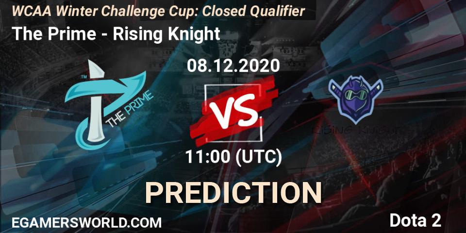 The Prime - Rising Knight: прогноз. 08.12.2020 at 11:27, Dota 2, WCAA Winter Challenge Cup: Closed Qualifier