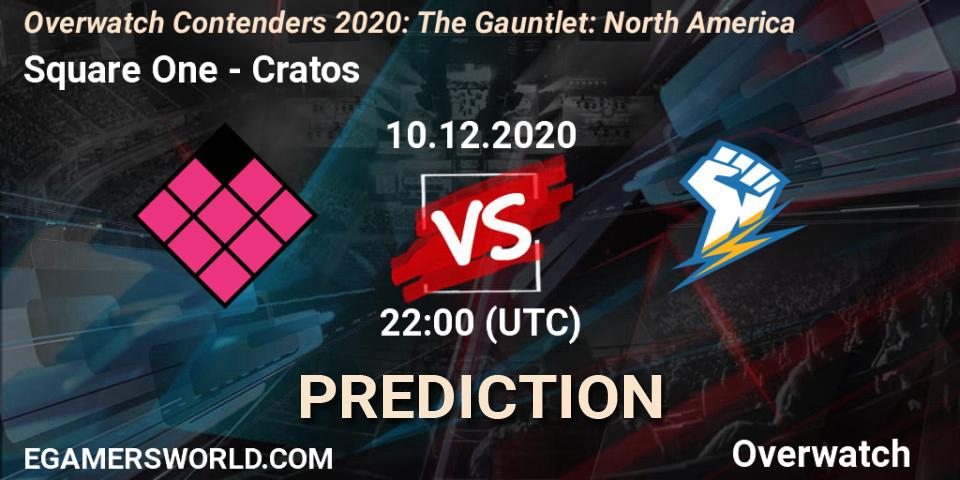 Square One - Cratos: прогноз. 10.12.2020 at 22:00, Overwatch, Overwatch Contenders 2020: The Gauntlet: North America