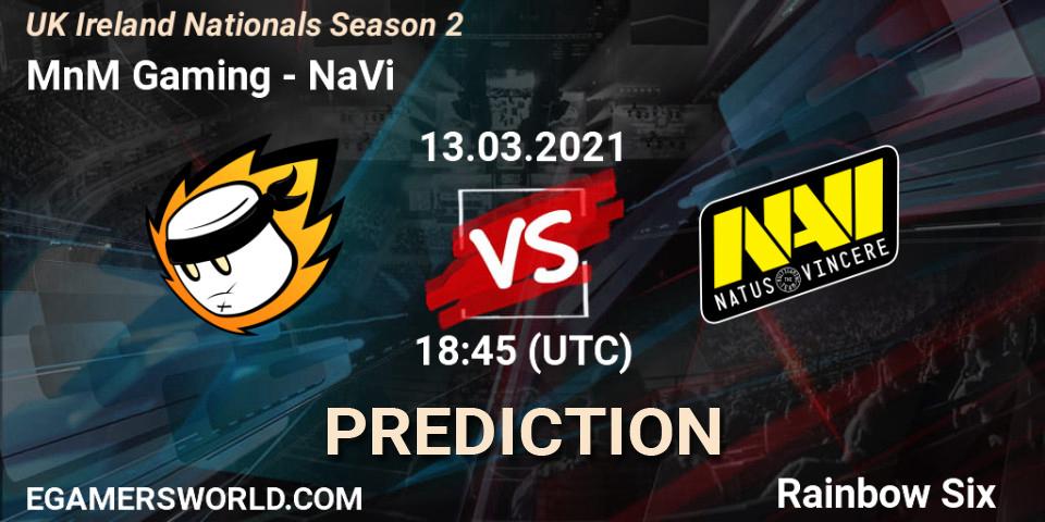 MnM Gaming - NaVi: прогноз. 13.03.21, Rainbow Six, UK Ireland Nationals Season 2