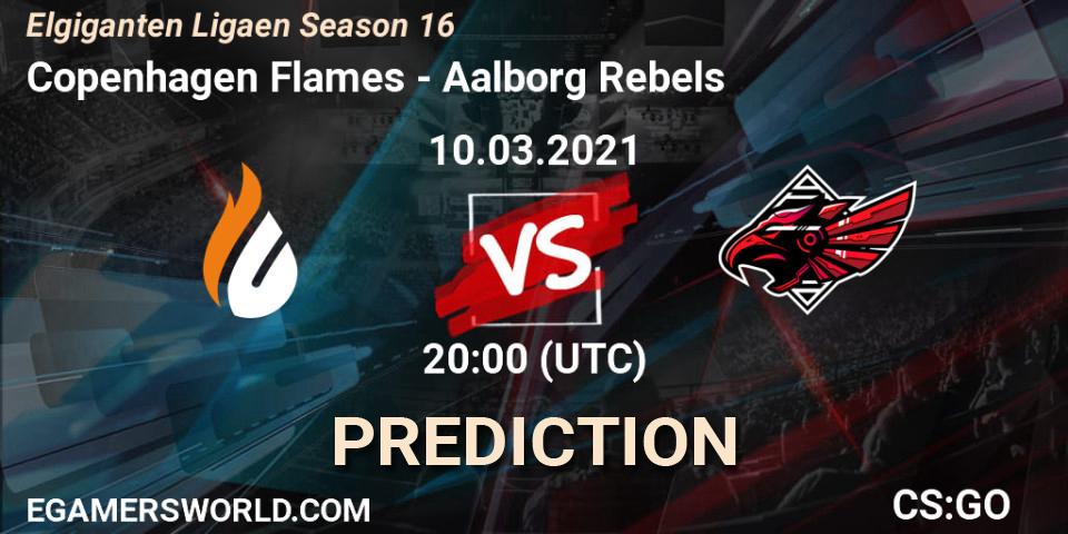 Copenhagen Flames - Aalborg Rebels: прогноз. 10.03.2021 at 20:00, Counter-Strike (CS2), Elgiganten Ligaen Season 16