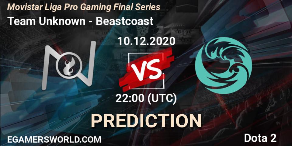 Team Unknown - Beastcoast: прогноз. 10.12.2020 at 22:02, Dota 2, Movistar Liga Pro Gaming Final Series