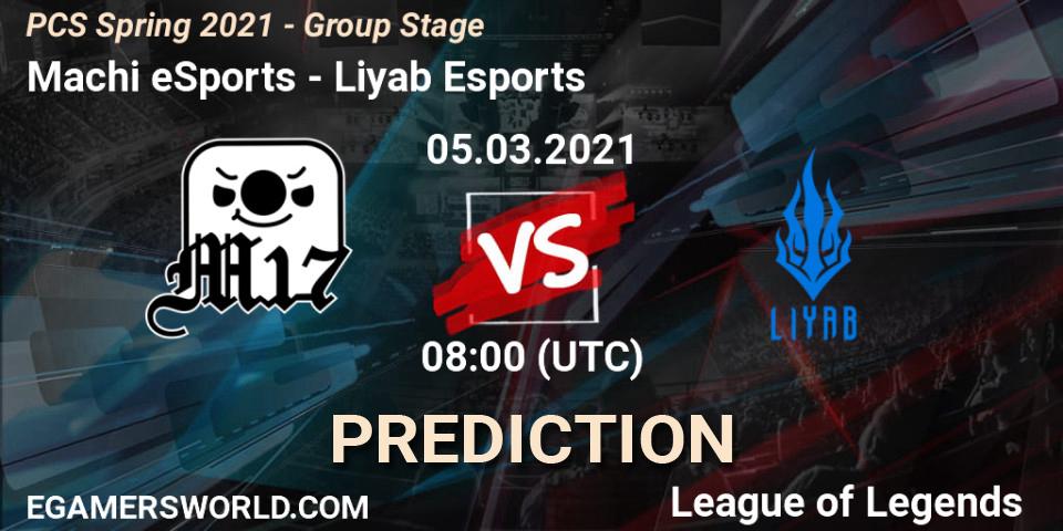 Machi eSports - Liyab Esports: прогноз. 05.03.2021 at 14:30, LoL, PCS Spring 2021 - Group Stage
