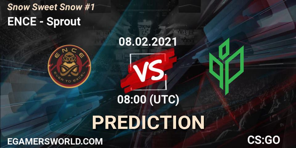 ENCE - Sprout: прогноз. 08.02.2021 at 08:00, Counter-Strike (CS2), Snow Sweet Snow #1