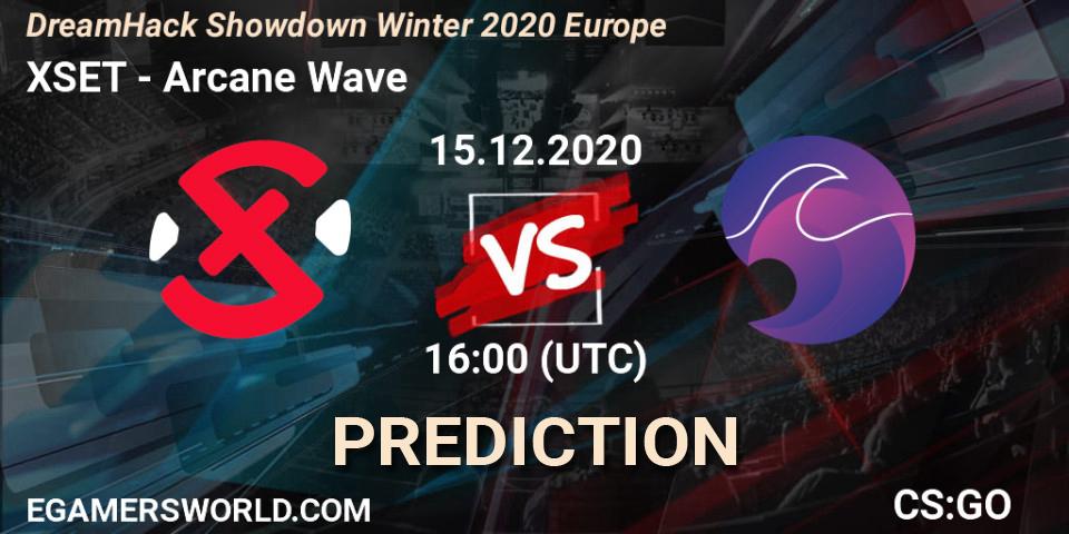 XSET - Arcane Wave: прогноз. 15.12.2020 at 16:00, Counter-Strike (CS2), DreamHack Showdown Winter 2020 Europe