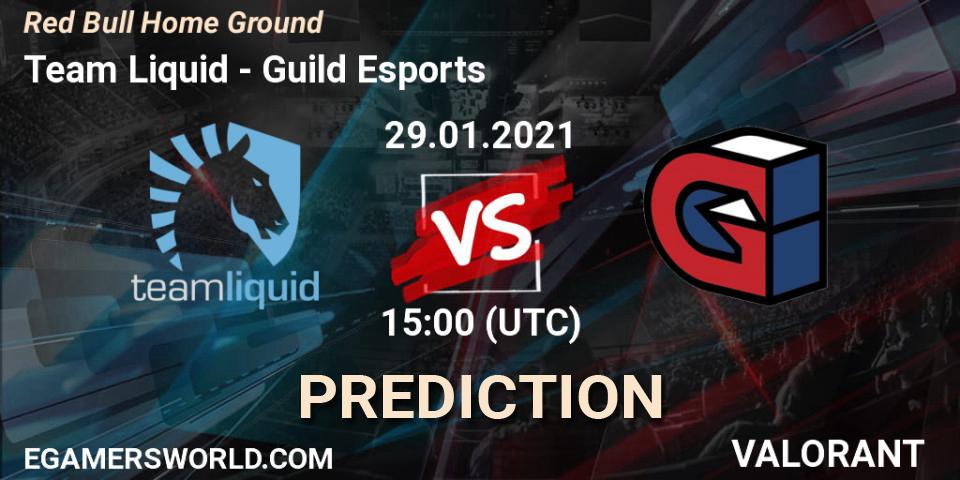 Team Liquid - Guild Esports: прогноз. 29.01.2021 at 12:00, VALORANT, Red Bull Home Ground