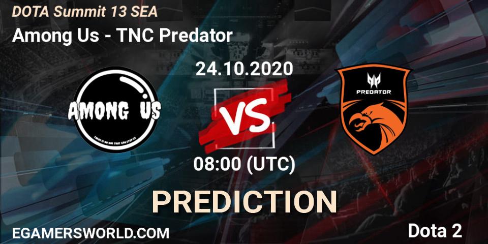 Among Us - TNC Predator: прогноз. 24.10.2020 at 04:00, Dota 2, DOTA Summit 13: SEA