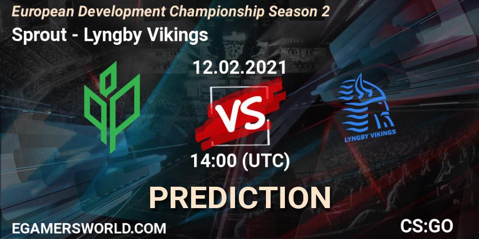 Sprout - Lyngby Vikings: прогноз. 12.02.2021 at 14:00, Counter-Strike (CS2), European Development Championship Season 2