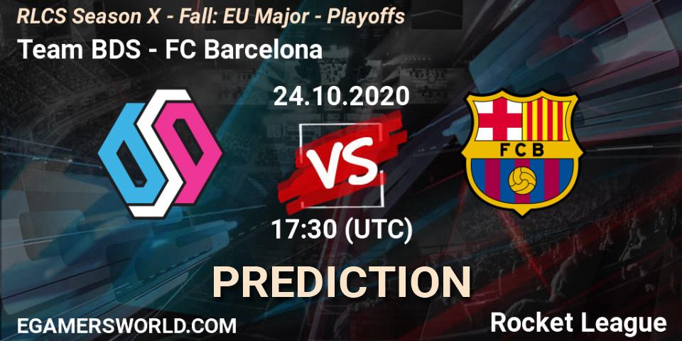 Team BDS - FC Barcelona: прогноз. 24.10.20, Rocket League, RLCS Season X - Fall: EU Major - Playoffs