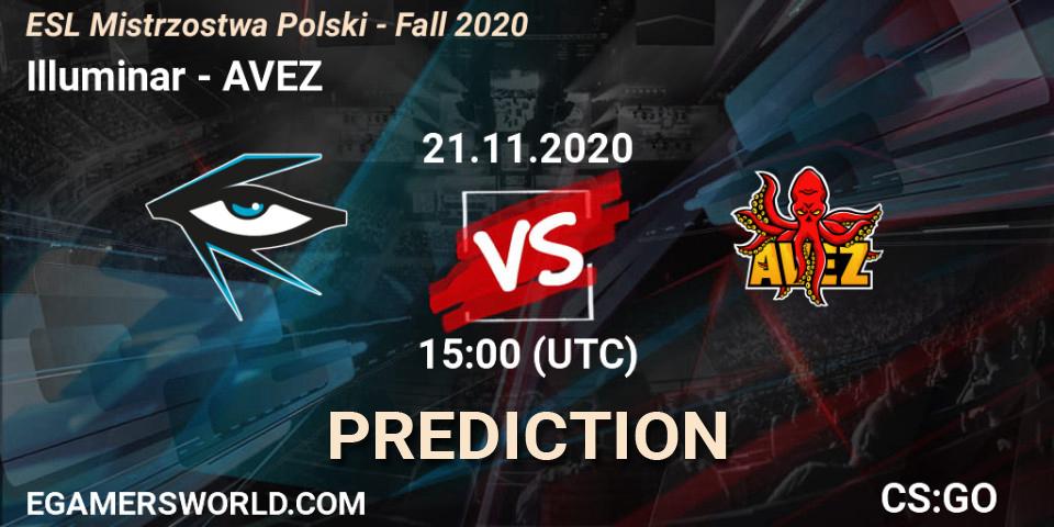 Illuminar - AVEZ: прогноз. 21.11.20, CS2 (CS:GO), ESL Mistrzostwa Polski - Fall 2020