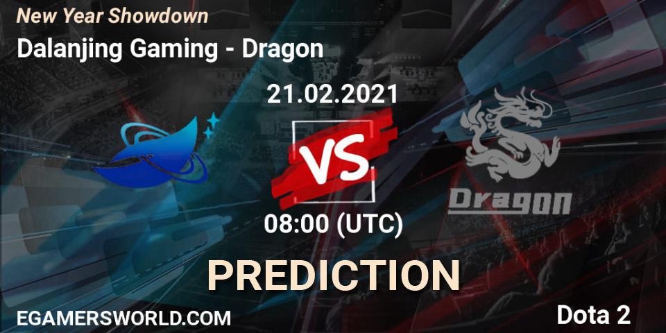 Dalanjing Gaming - Dragon: прогноз. 21.02.2021 at 08:09, Dota 2, New Year Showdown