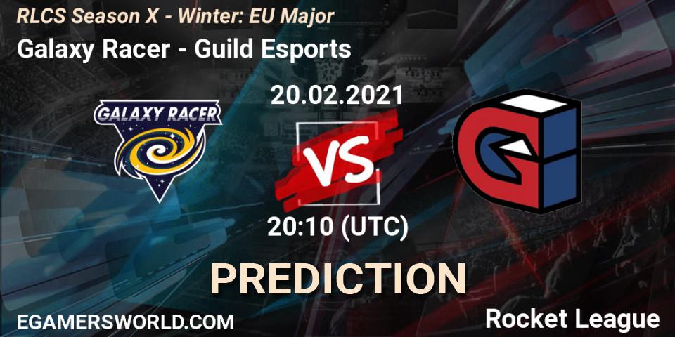 Galaxy Racer - Guild Esports: прогноз. 20.02.2021 at 20:40, Rocket League, RLCS Season X - Winter: EU Major