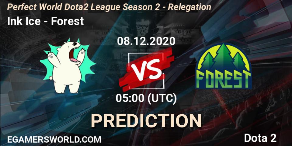 Ink Ice - Forest: прогноз. 09.12.2020 at 07:11, Dota 2, Perfect World Dota2 League Season 2 - Relegation