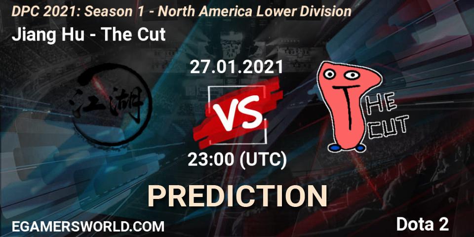 Jiang Hu - The Cut: прогноз. 27.01.2021 at 02:01, Dota 2, DPC 2021: Season 1 - North America Lower Division