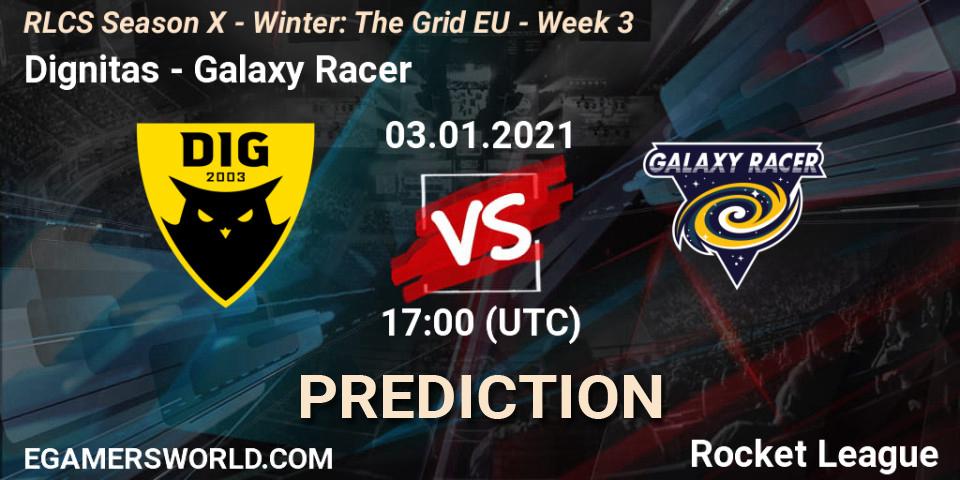 Dignitas - Galaxy Racer: прогноз. 03.01.2021 at 17:00, Rocket League, RLCS Season X - Winter: The Grid EU - Week 3